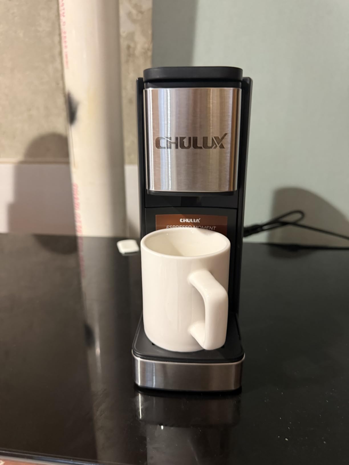CHULUX RectoCafé Espresso Machine for Nespresso Original Pod, Black customer photo 1
