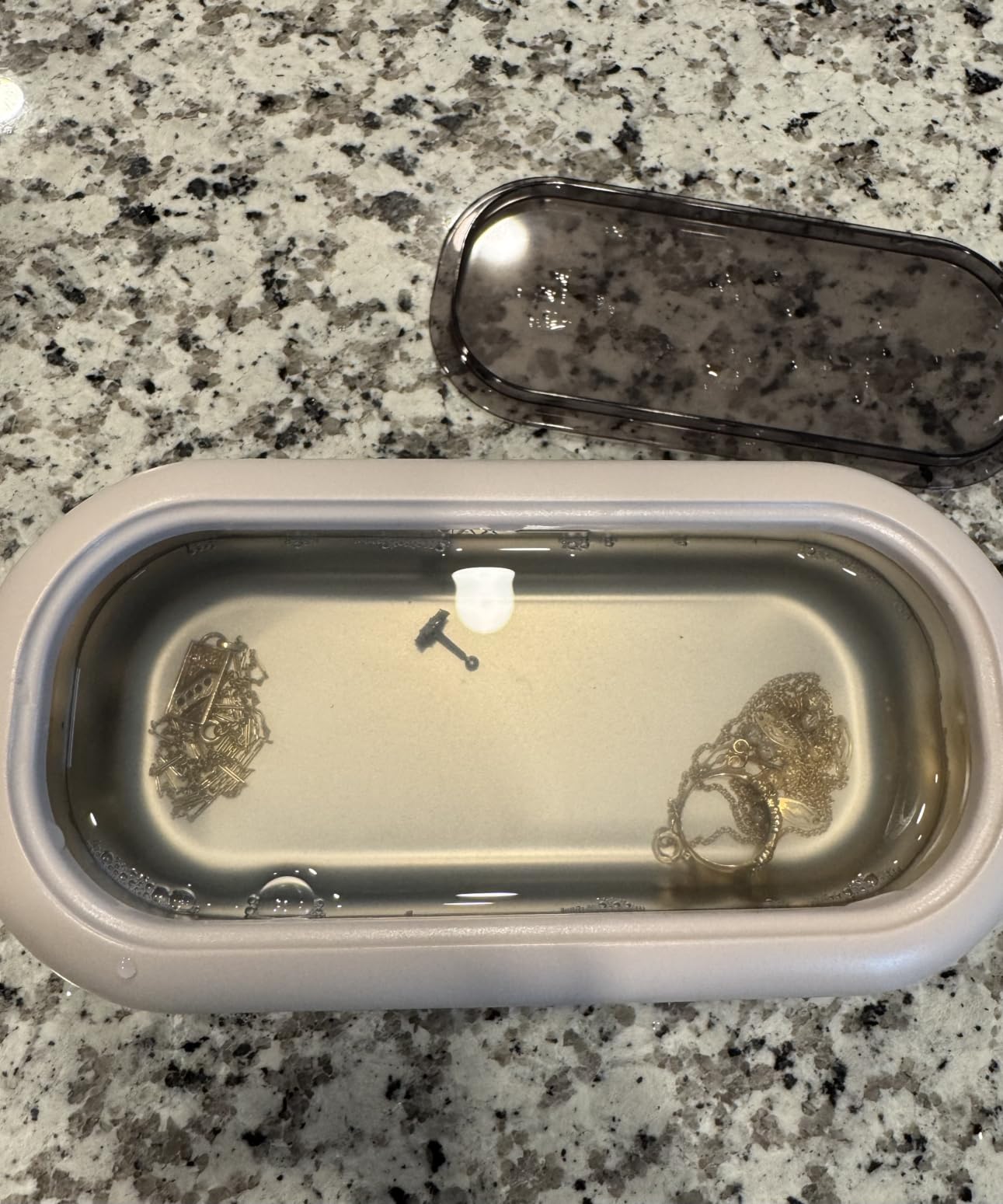 Miorcols Ultrasonic Jewelry Cleaner, 48KHz Ultra Sonic Cleaner Machine customer photo 1