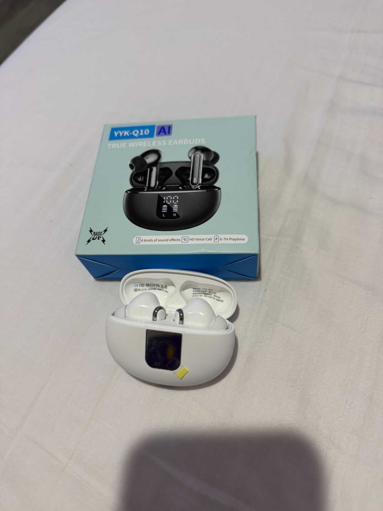AI Translation Earbuds Real Time, 199+ Language Translator Earbuds with ANC customer photo 1
