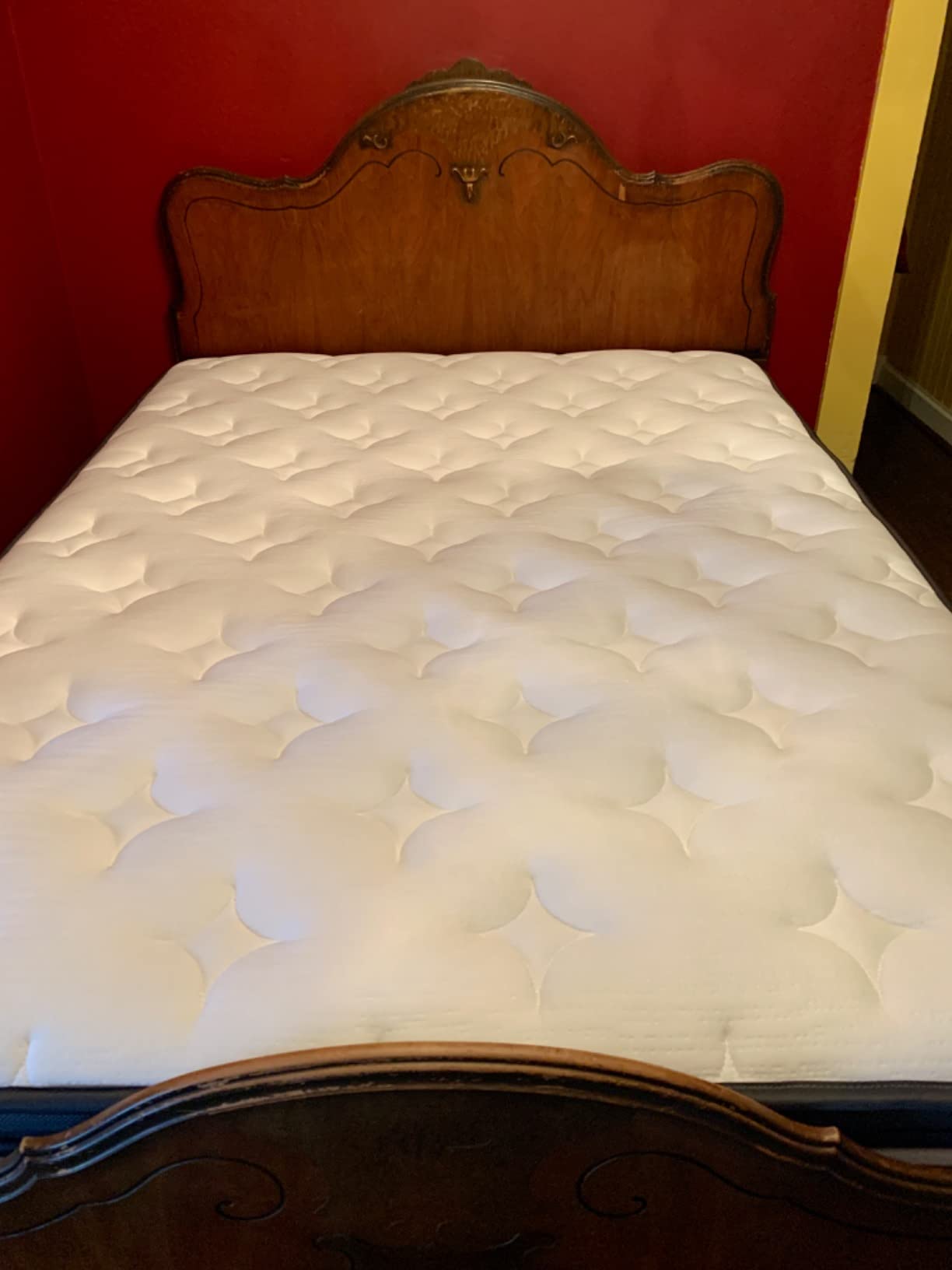 14 inch Queen Size Mattress, Hybrid Mattress in a Box with Zoned Lumbar Support for Side Sleepers, Pressure Relief, Fiberglass Free, 365 Nights Trial, 10 Years Warranty customer photo 1