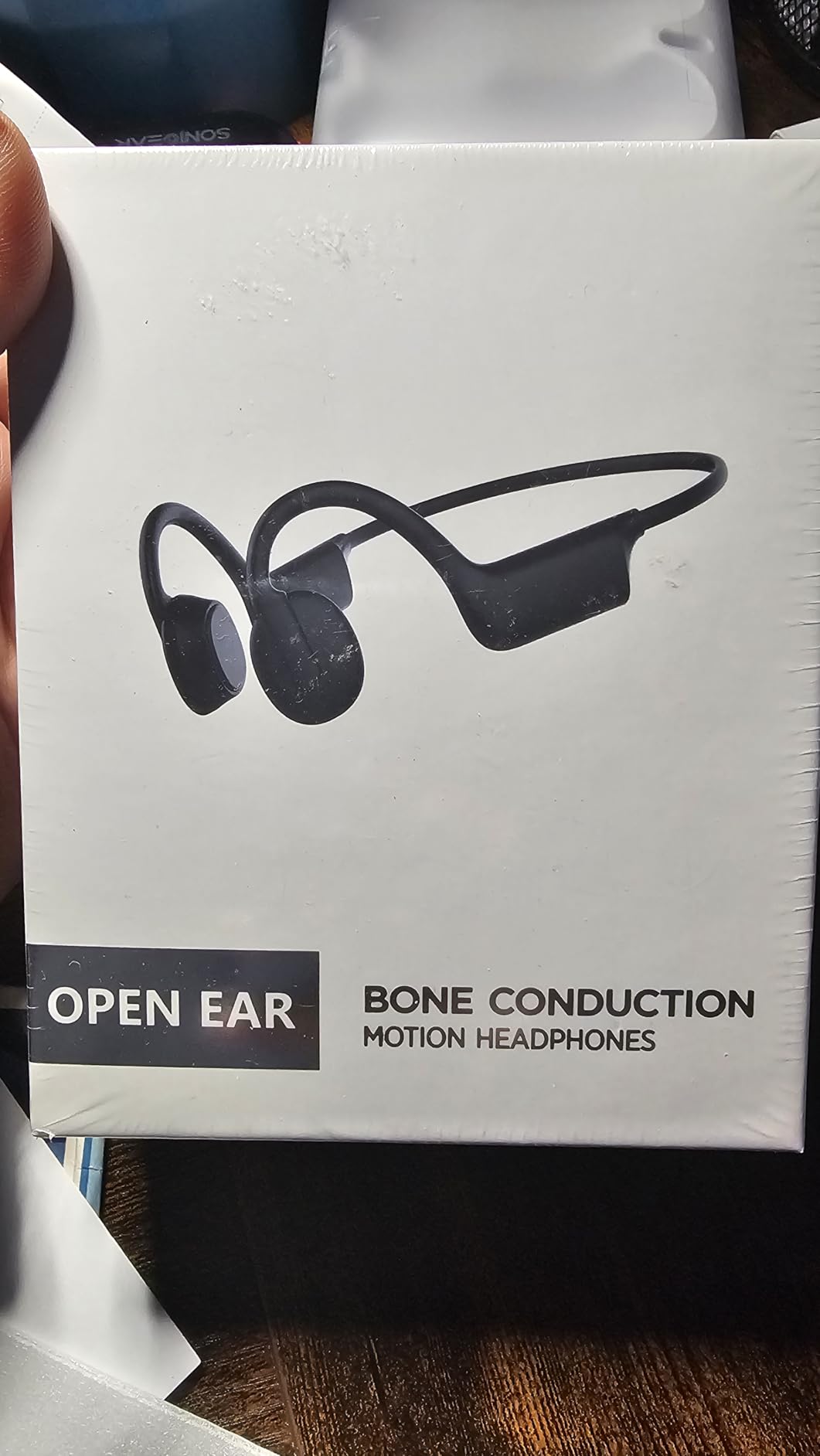 Bone Conduction Headphones, Wireless Bluetooth Open-Ear Sports Headphones with Mic, Type-C Quick Charging Long Battery Life, Upgrade Waterproof Earphones for Running, Walking, Cycling, Workout, Gift customer photo 1