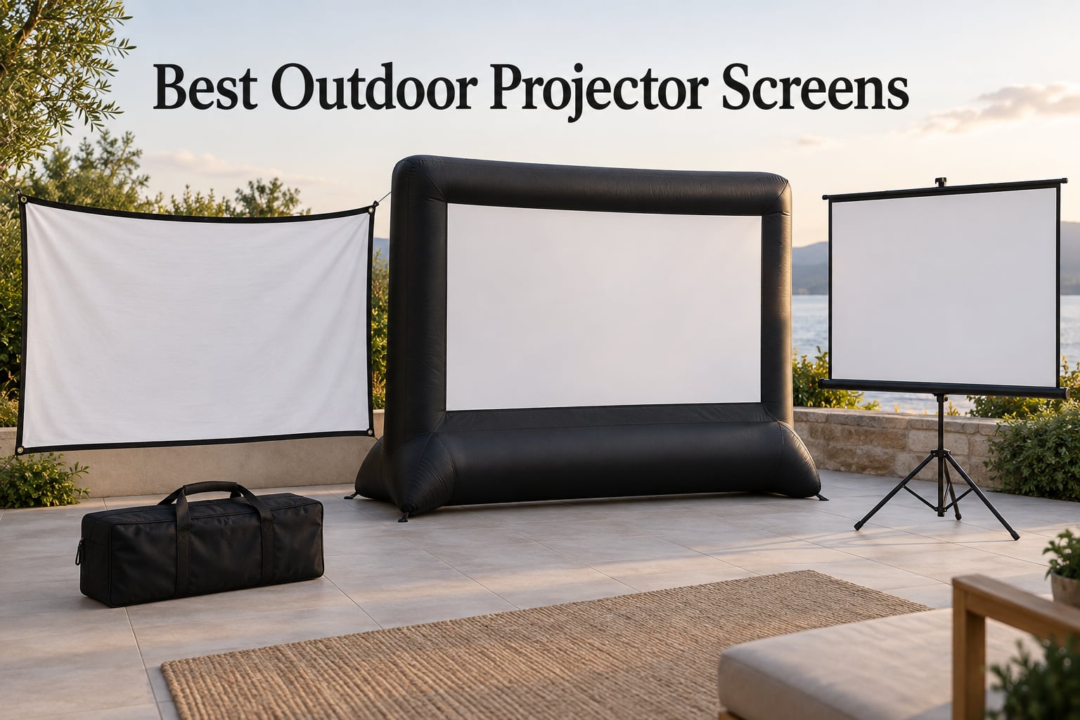 10 Best Outdoor Projector Screens (September 2026) Tested and Ranked