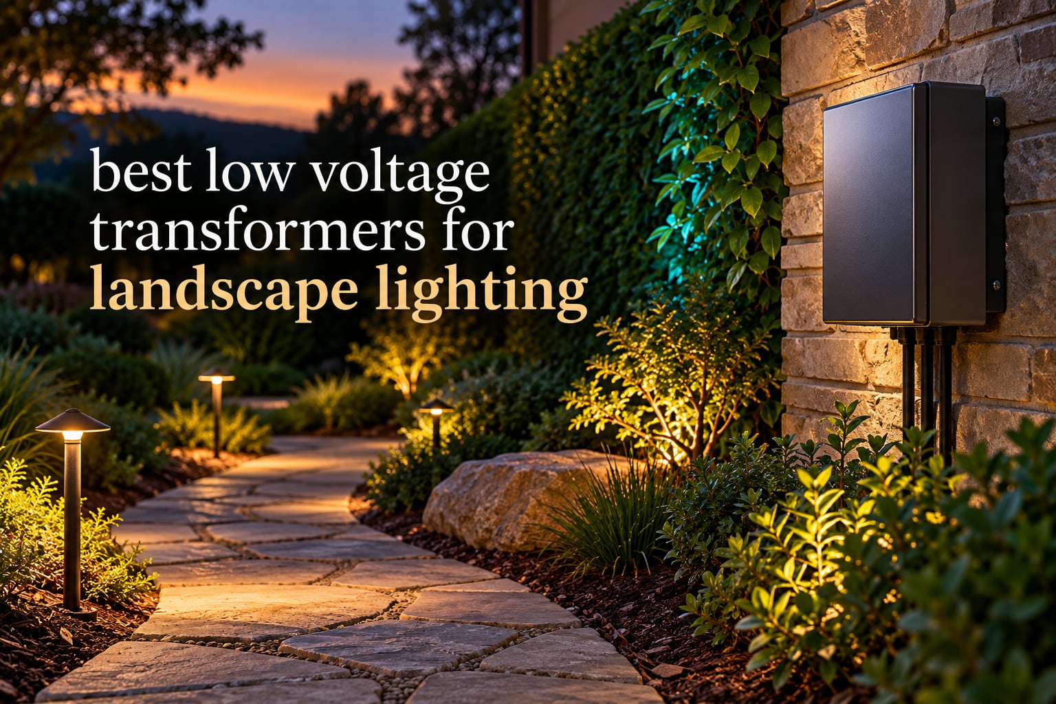 8 Best Low Voltage Landscape Lighting Transformers (October 2026)