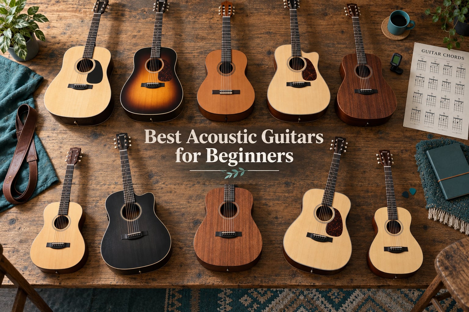 10 Best Acoustic Guitars for Beginners (October 2026) Top Picks