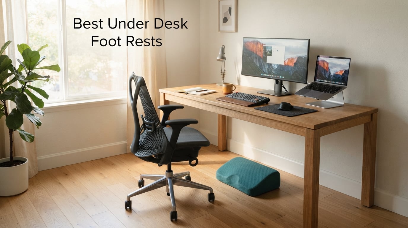 8 Best Under Desk Foot Rests (September 2026) Tested and Ranked