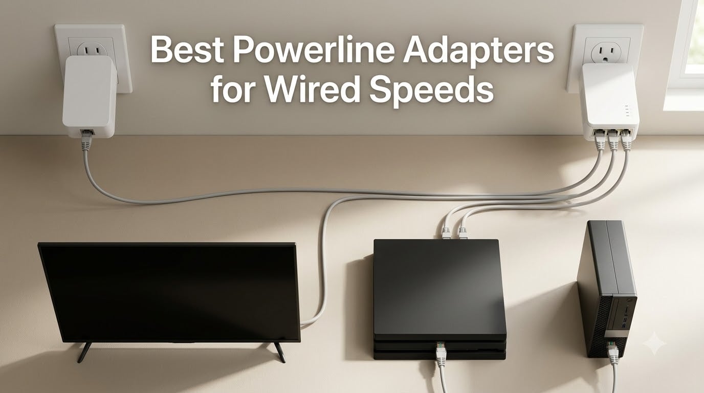 Best Powerline Adapters for Wired Speeds