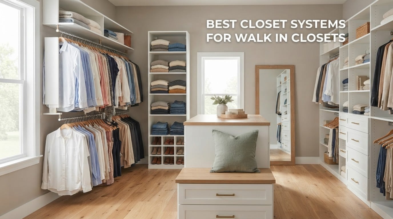 10 Best Closet Systems for Walk In Closets (October 2026)
