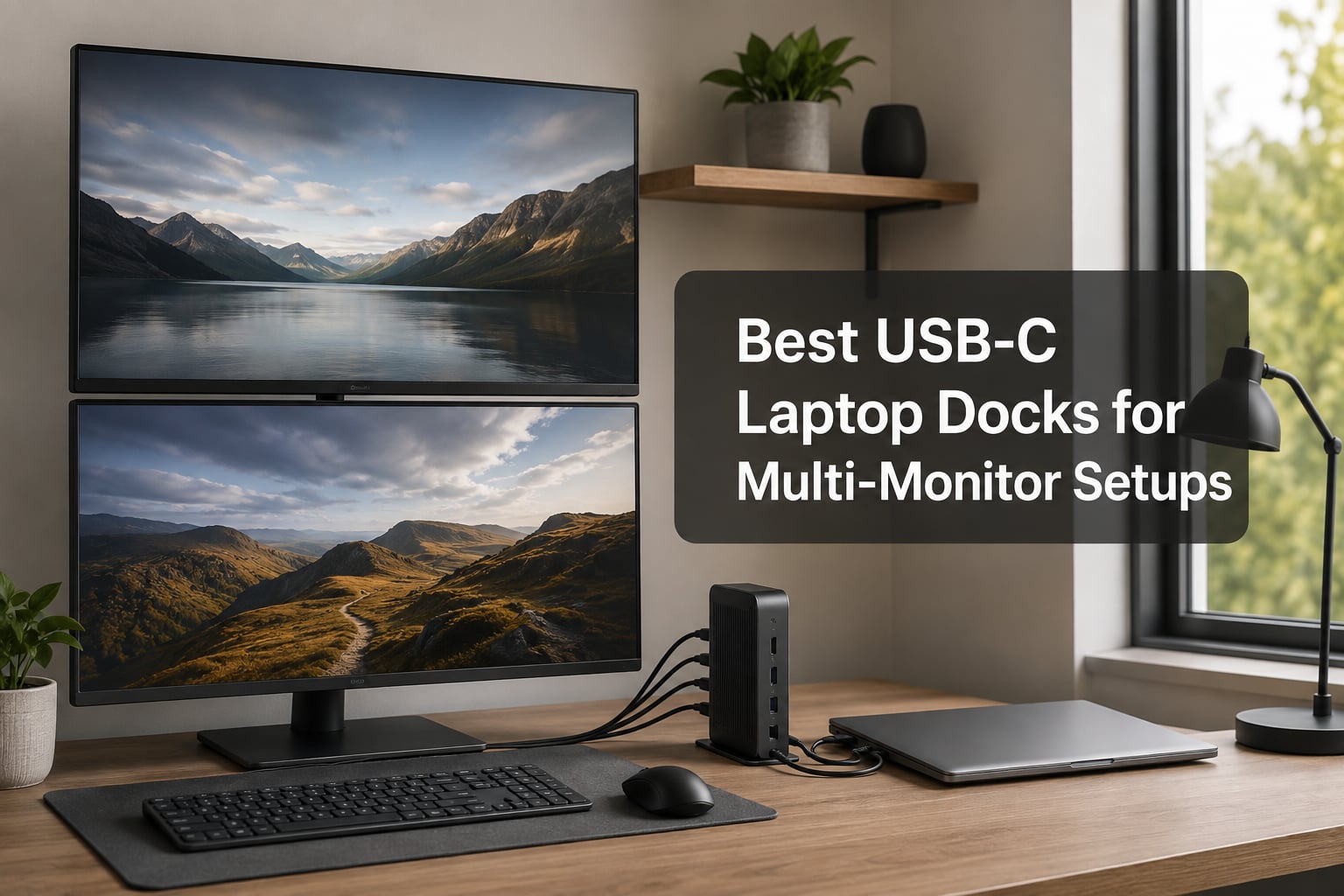 8 Best USB-C Laptop Docks for Multi-Monitor Setups (September 2026)