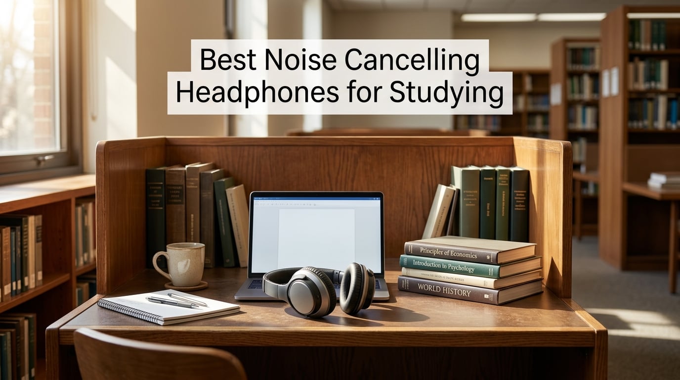 Best Noise Cancelling Headphones for Studying