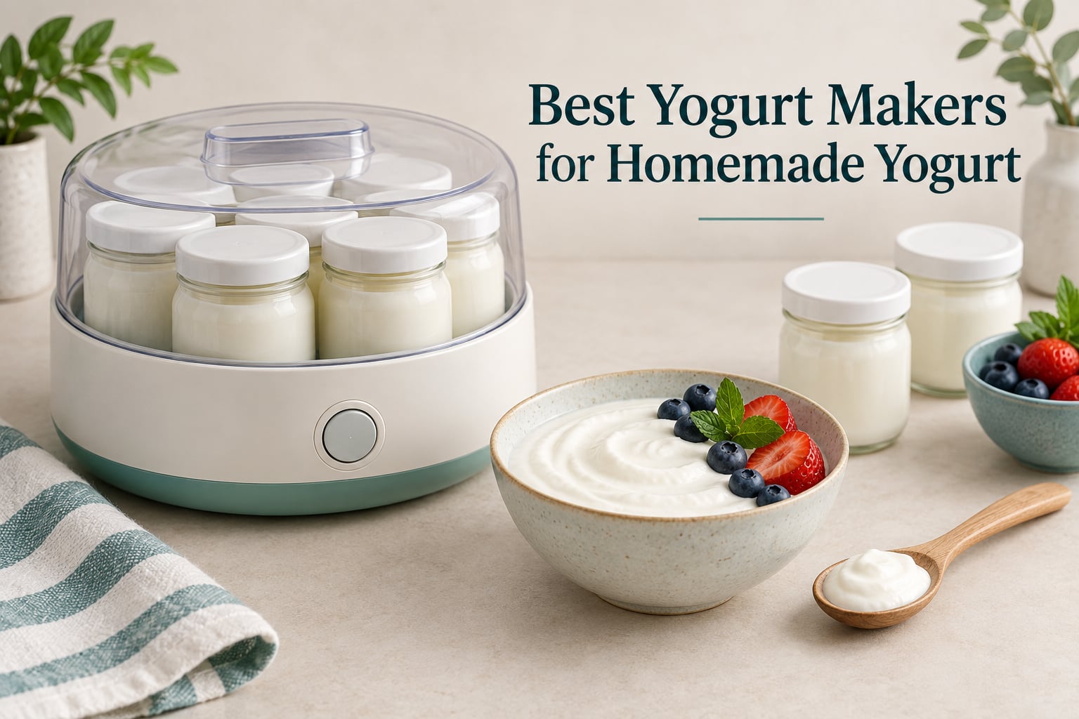 8 Best Yogurt Makers for Homemade Yogurt (October 2026)