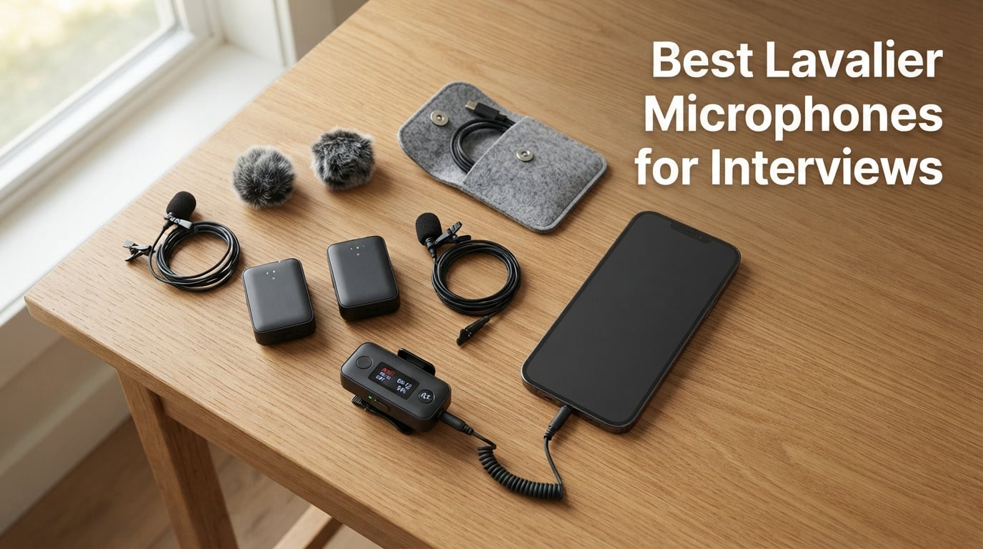 8 Best Lavalier Microphones for Interviews (September 2026) Tested