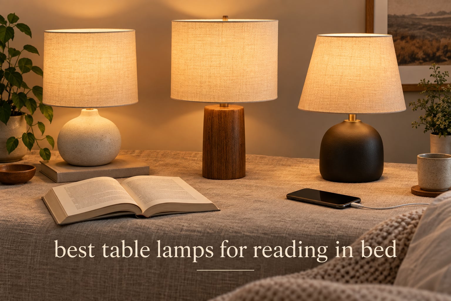 10 Best Table Lamps for Reading in Bed (October 2026)