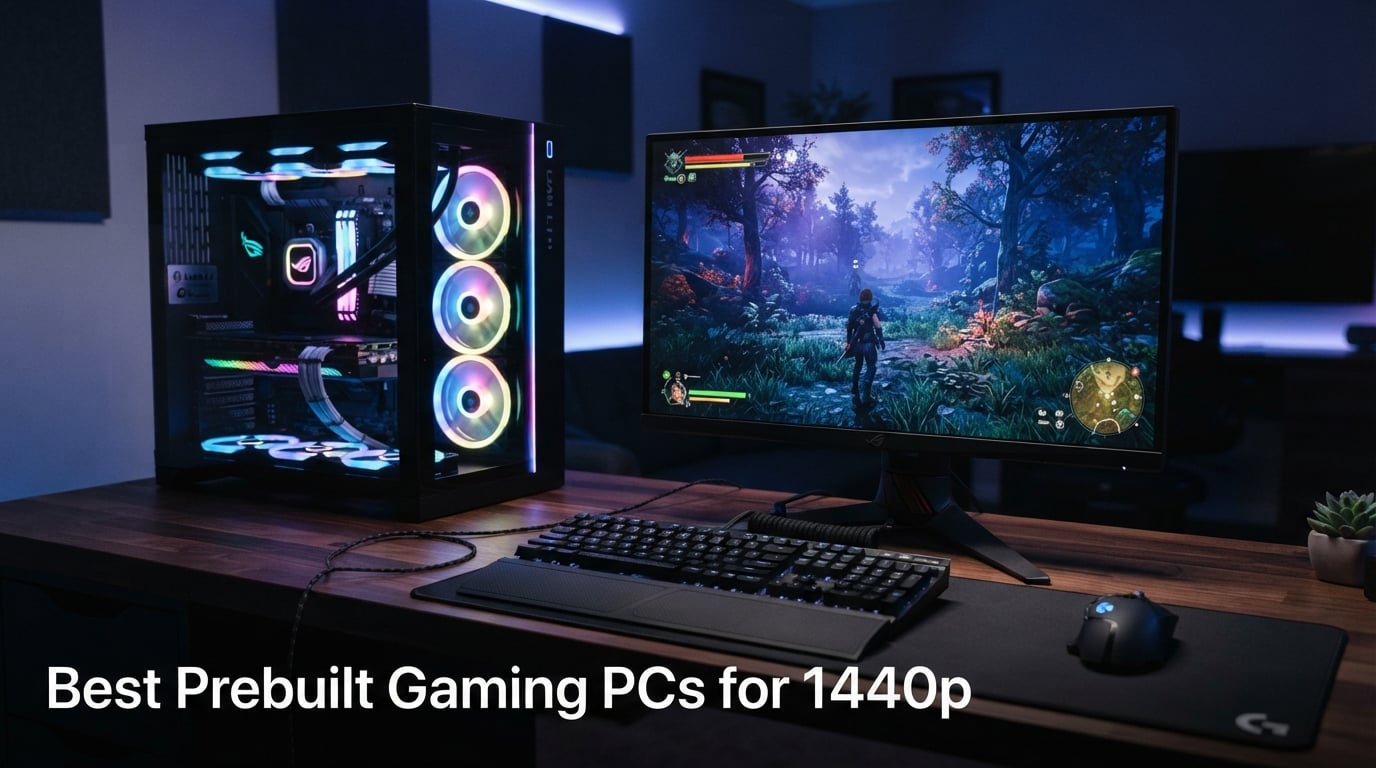 Best Prebuilt Gaming PCs for 1440p