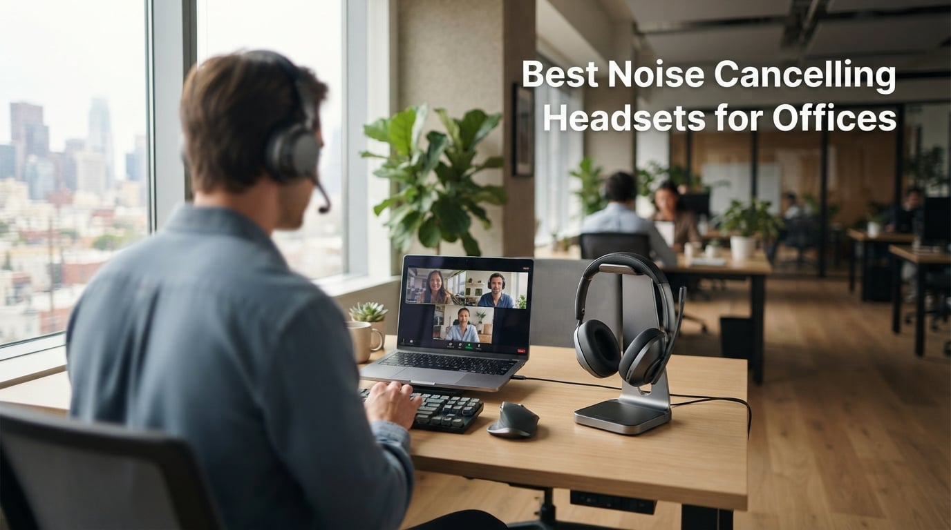 8 Best Noise Cancelling Headsets for Offices (September 2026) Tested