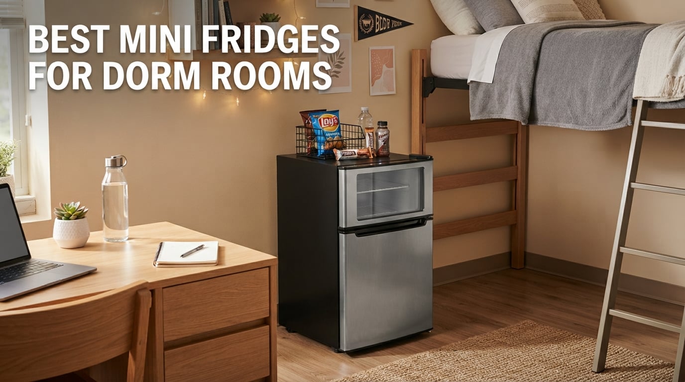 8 Best Mini Fridges for Dorm Rooms (October 2026) Tested Picks