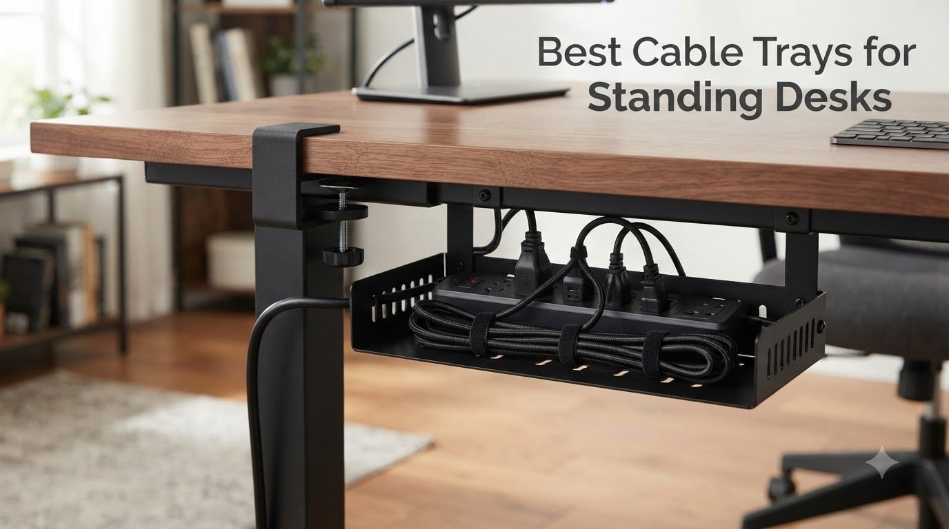 Best Cable Trays for Standing Desks