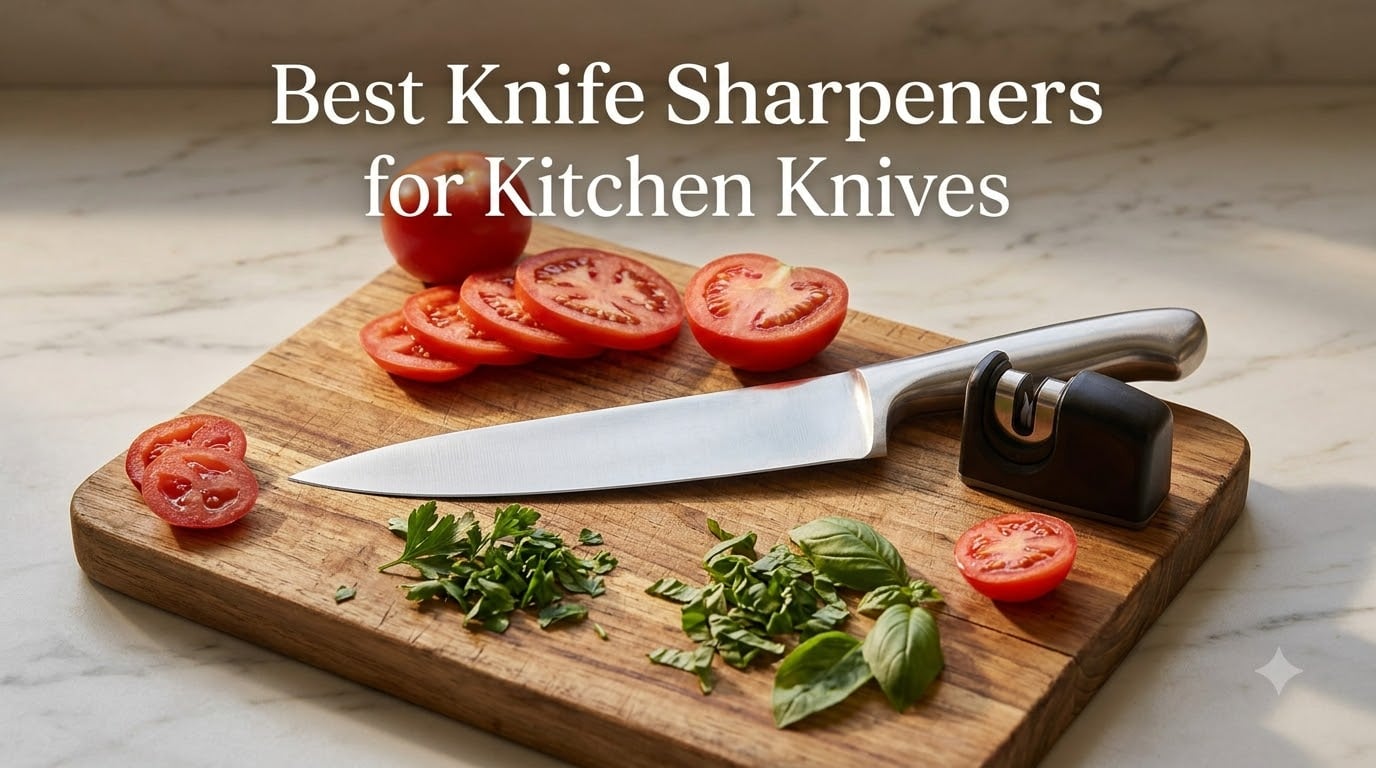 10 Best Knife Sharpeners for Kitchen Knives (September 2026) Tested