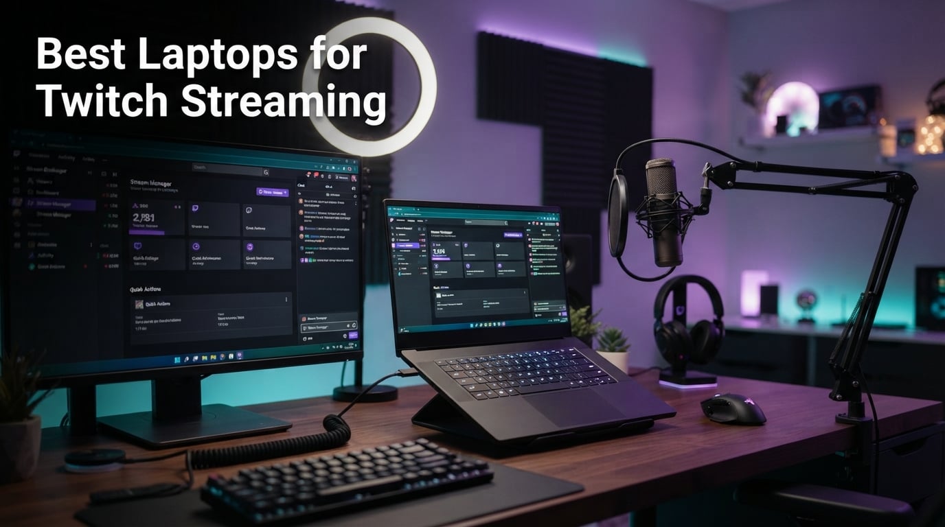Best Laptops for Twitch Streaming