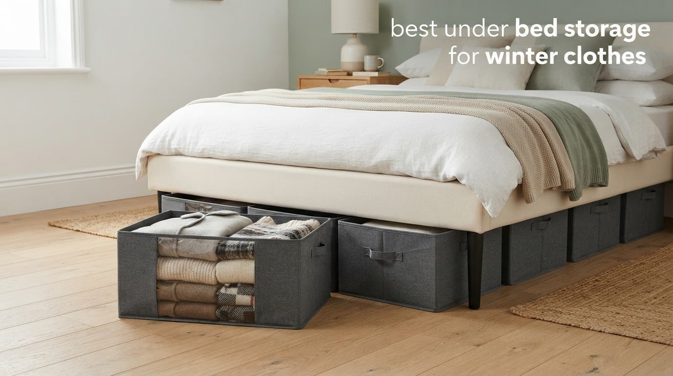 10 Best Under Bed Storage for Winter Clothes (October 2026) Guide