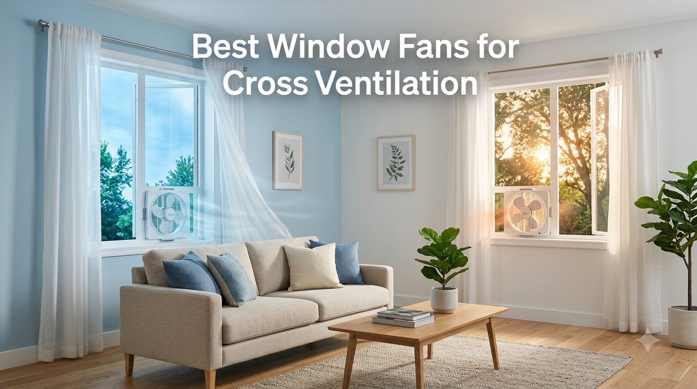 10 Best Window Fans for Cross Ventilation (October 2026) Tested