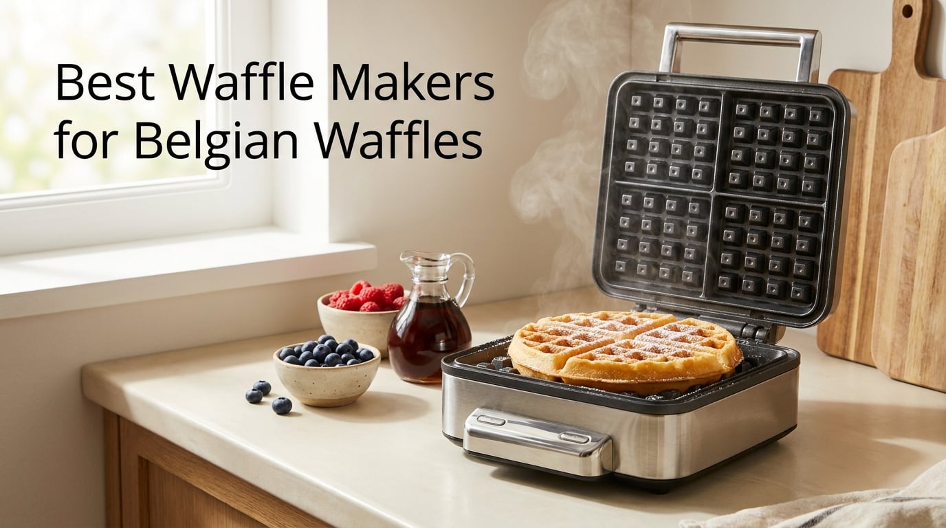 10 Best Waffle Makers for Belgian Waffles (September 2026)