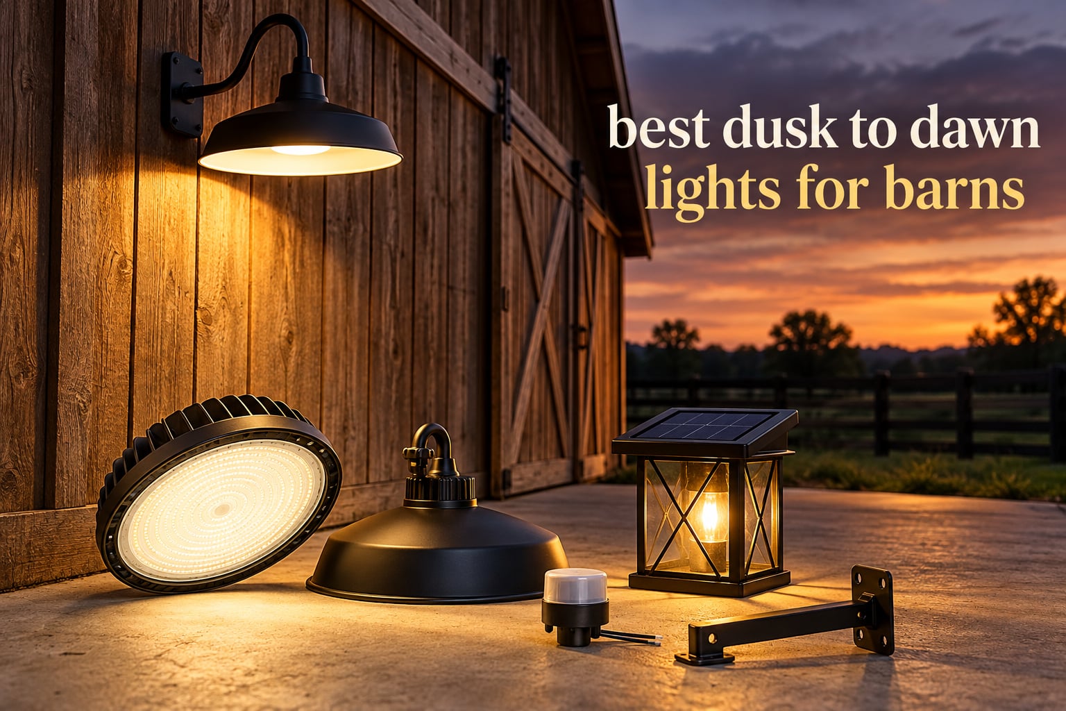 12 Best Dusk to Dawn Lights for Barns (October 2026)