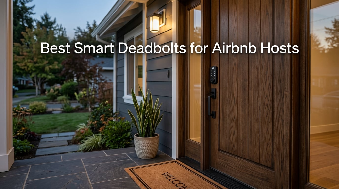 10 Best Smart Deadbolts for Airbnb Hosts (October 2026)
