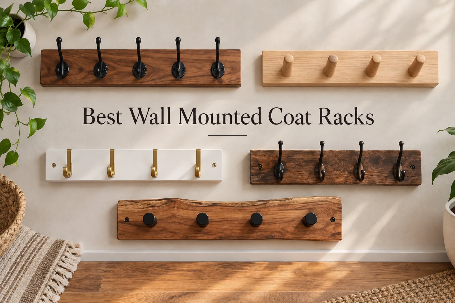 Best Wall Mounted Coat Racks