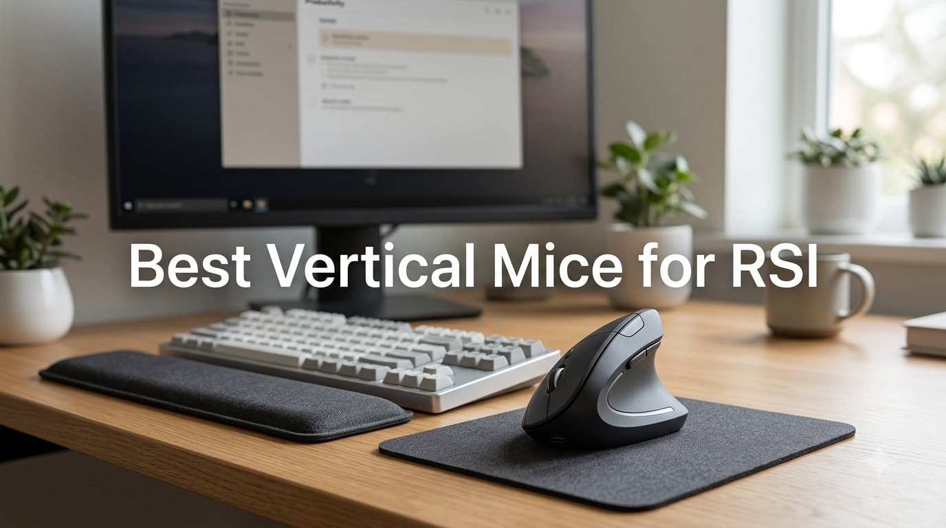 8 Best Vertical Mice for RSI (October 2026) Tested & Reviewed