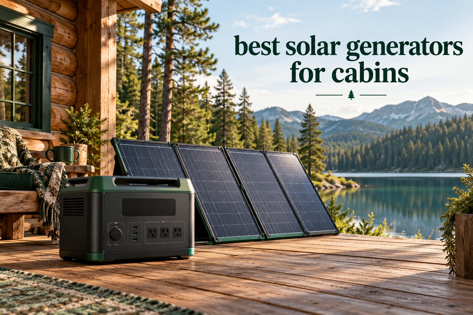 12 Best Solar Generators for Cabins (October 2026)