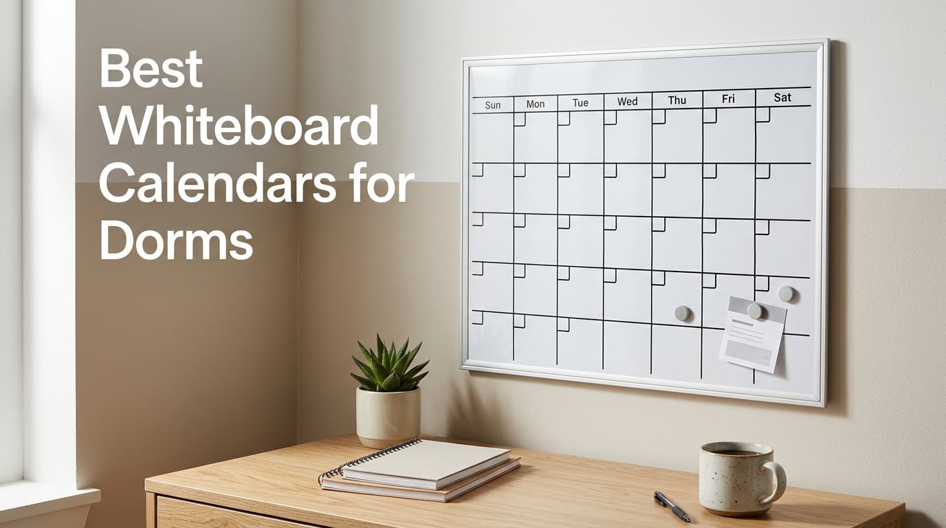 8 Best Whiteboard Calendars for Dorms (October 2026) Picks