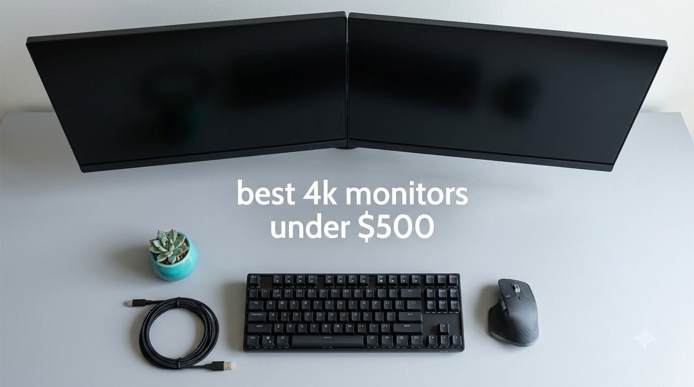 10 Best 4K Monitors Under $500 (October 2026) Tested
