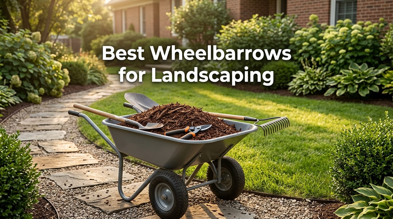 8 Best Wheelbarrows for Landscaping (October 2026) Tested Picks