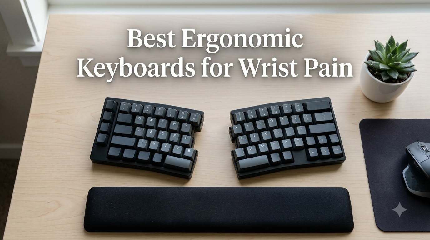 10 Best Ergonomic Keyboards for Wrist Pain (October 2026)