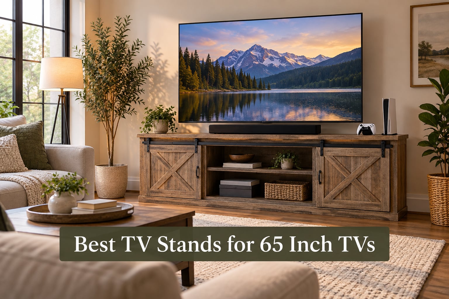 8 Best TV Stands for 65 Inch TVs (September 2026) Tested