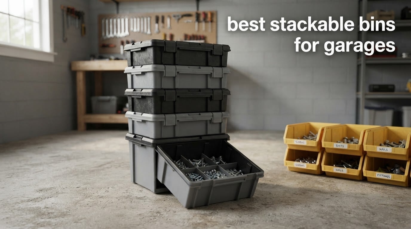 12 Best Stackable Bins for Garages (October 2026)