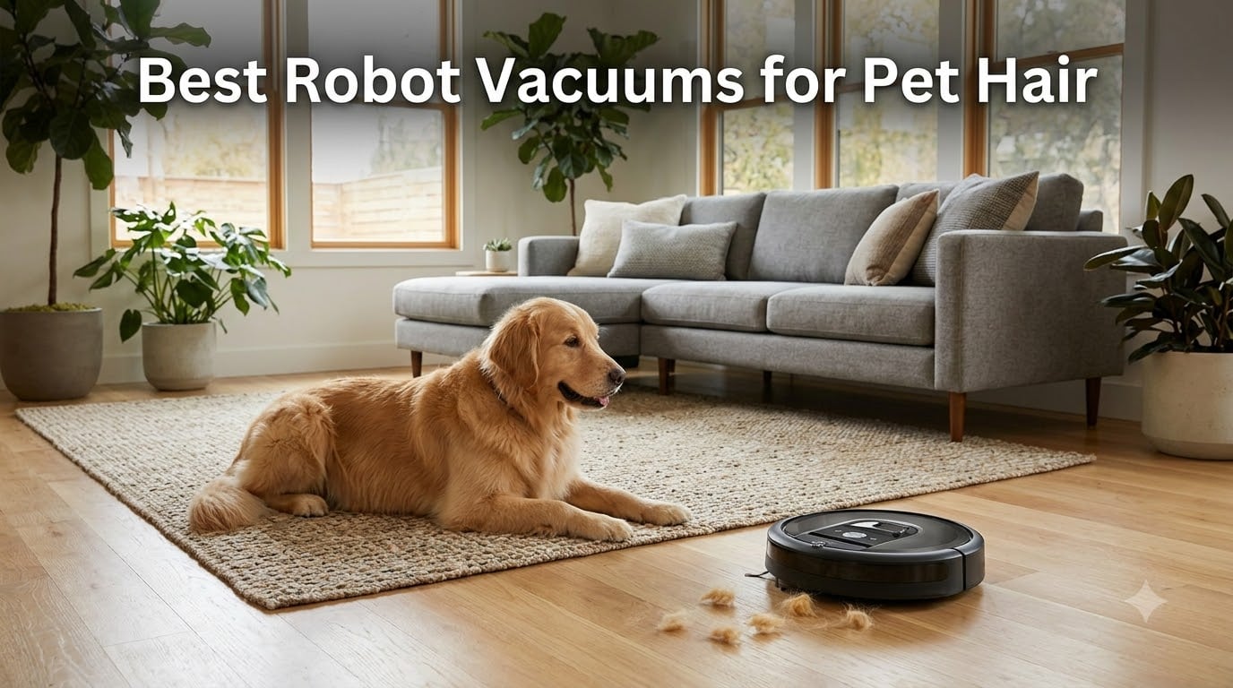 Best Robot Vacuums for Pet Hair