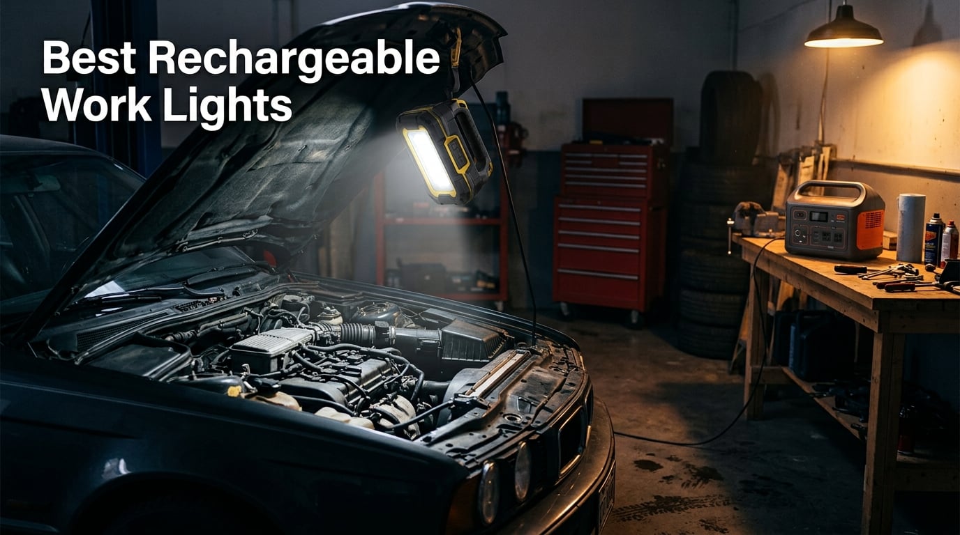 8 Best Rechargeable Work Lights (October 2026) Tested & Reviewed