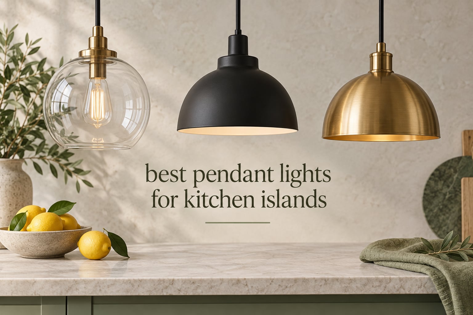 12 Best Pendant Lights for Kitchen Islands (October 2026)