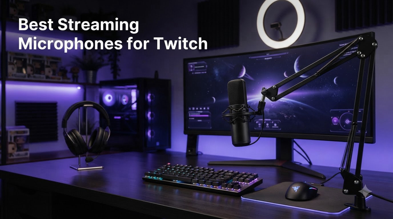 10 Best Streaming Microphones for Twitch (September 2026) Top Reviews