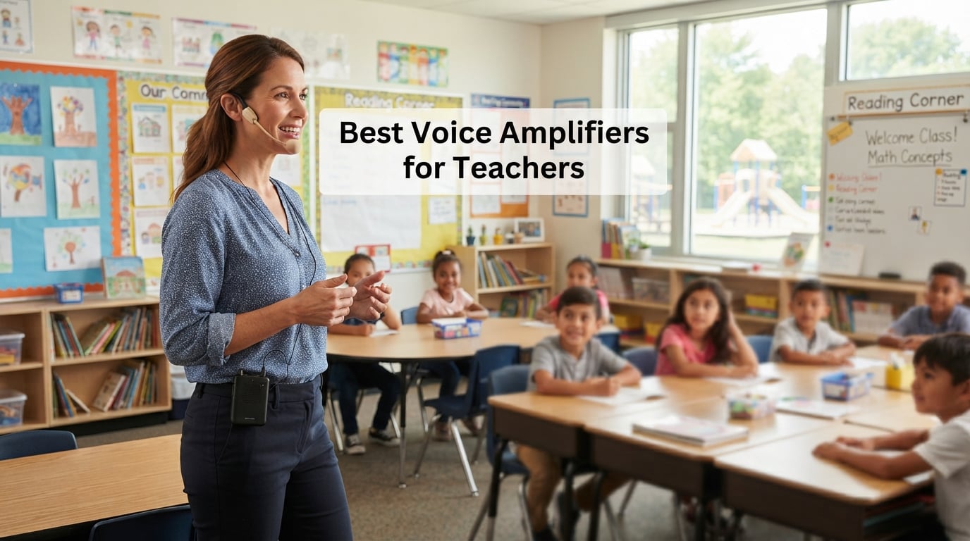 8 Best Voice Amplifiers for Teachers (September 2026) Tested Picks