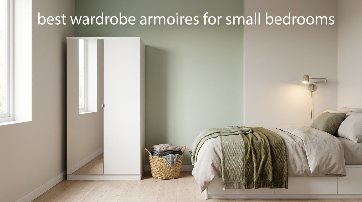 12 Best Wardrobe Armoires for Small Bedrooms (October 2026)