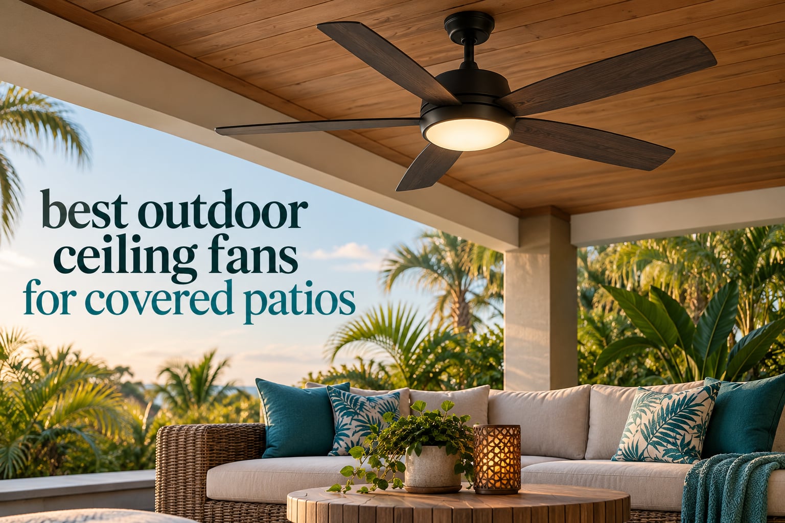 10 Best Outdoor Ceiling Fans for Covered Patios (October 2026)