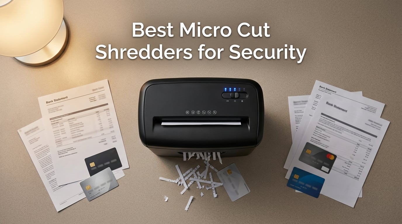 8 Best Micro Cut Shredders for Security (September 2026) Tested