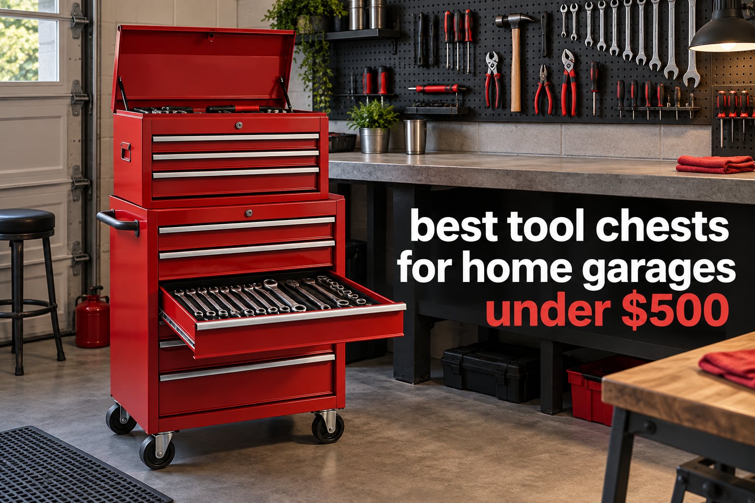 12 Best Tool Chests for Home Garages Under $500 (October 2026)