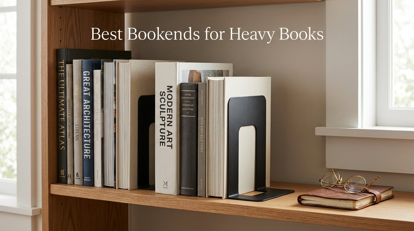 10 Best Bookends for Heavy Books (October 2026) Tested & Compared