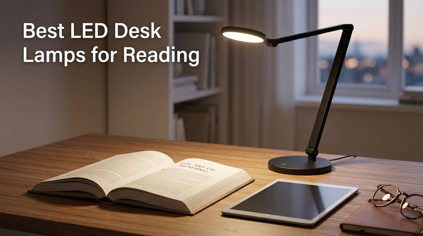 Best LED Desk Lamps for Reading