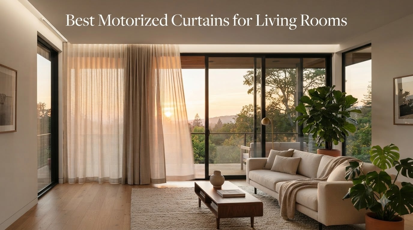 8 Best Motorized Curtains for Living Rooms (September 2026)