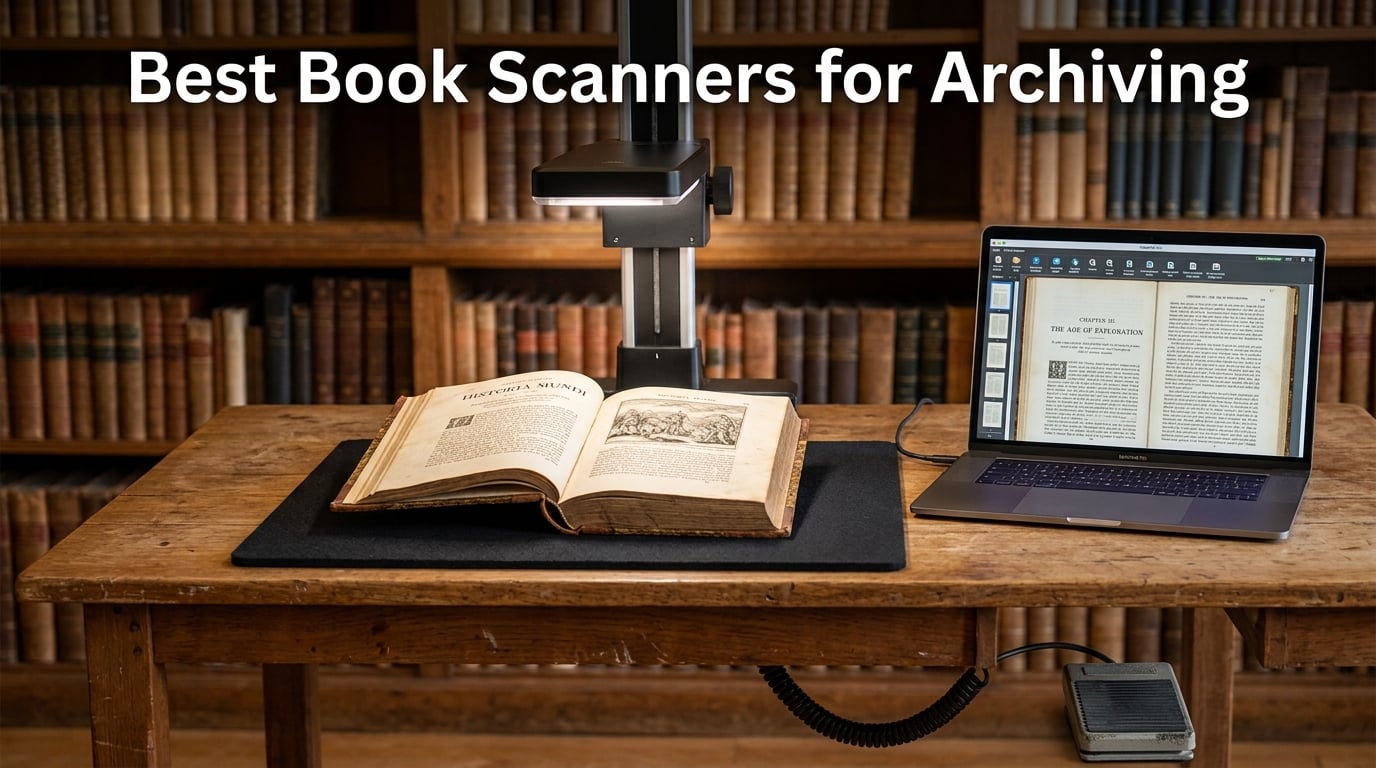 8 Best Book Scanners for Archiving (October 2026) Tested & Ranked