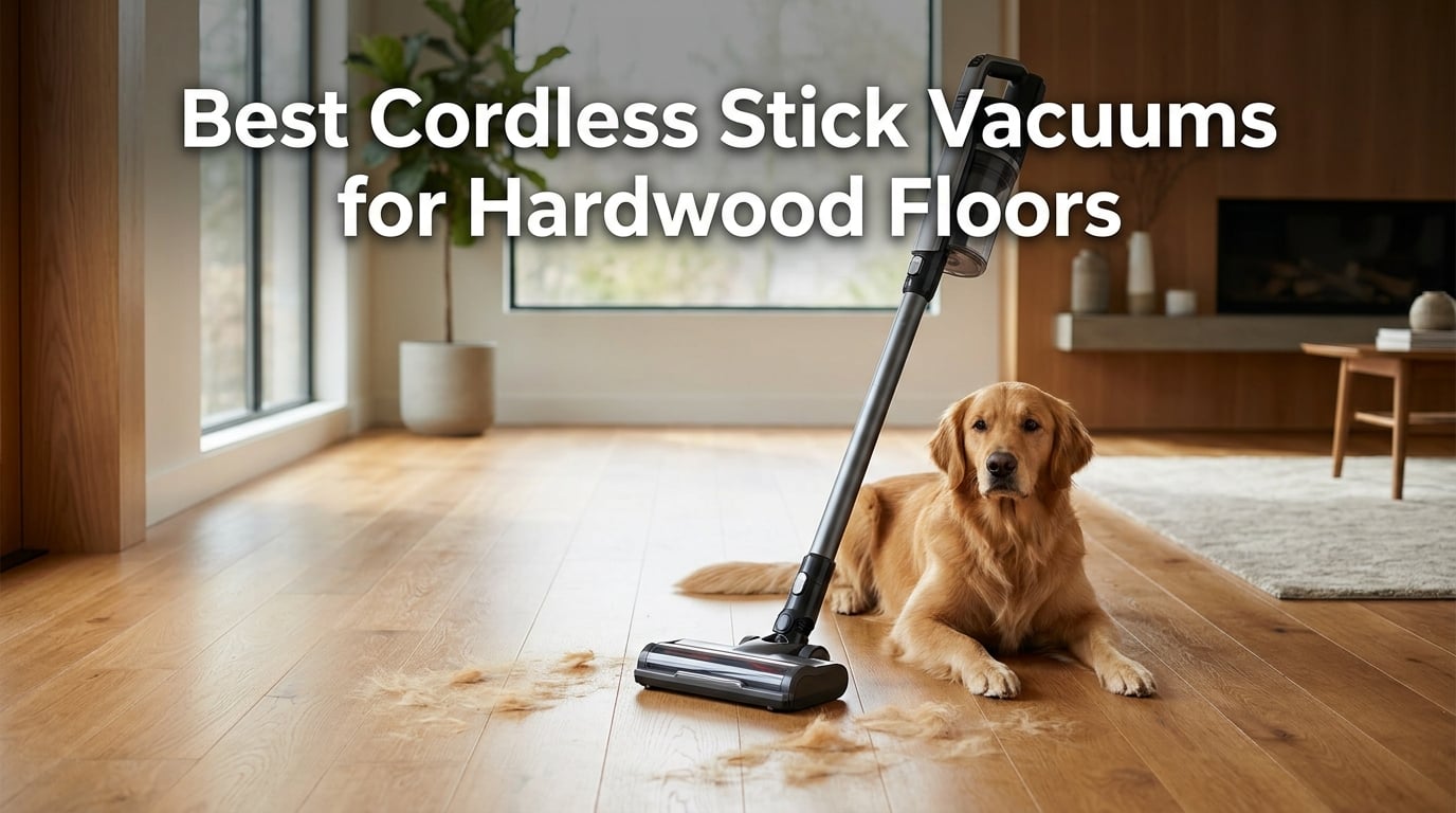 Best Cordless Stick Vacuums for Hardwood Floors